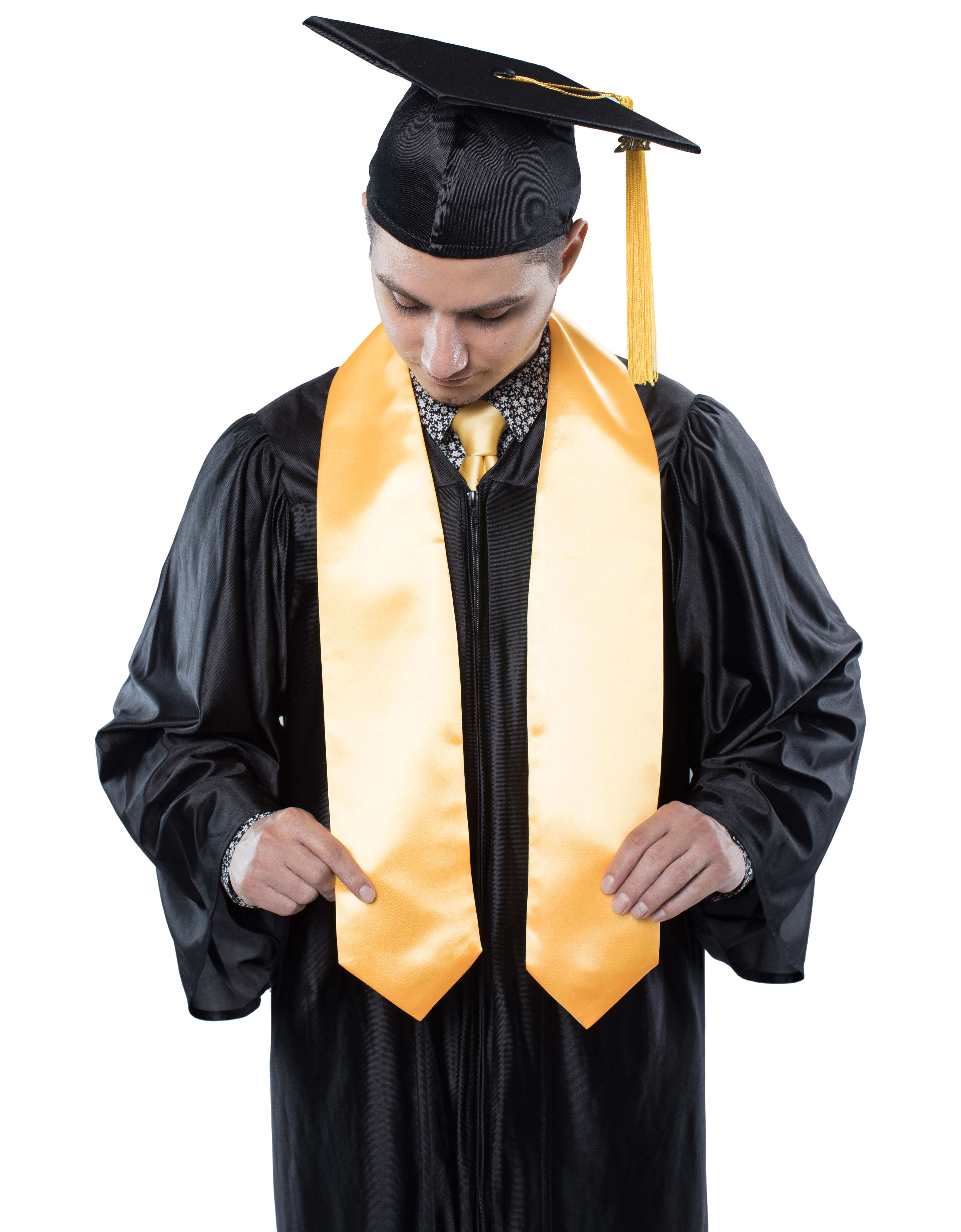 College Graduation Cap, Gown & Tassel Set- Magic X-ray Markers